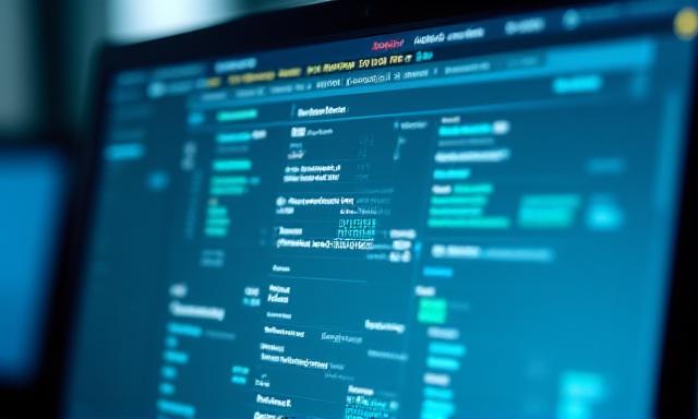 Dashboard digitale che scansiona un curriculum vitae